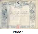 Krakauer Telegram from Isidor Margulies