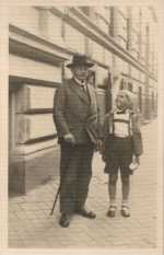 Adolf Stein and grandchild Gunther